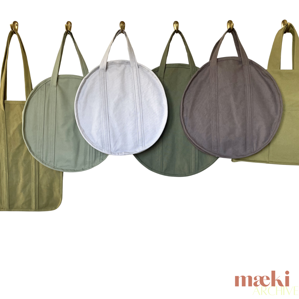 circolo bag medium - sage green