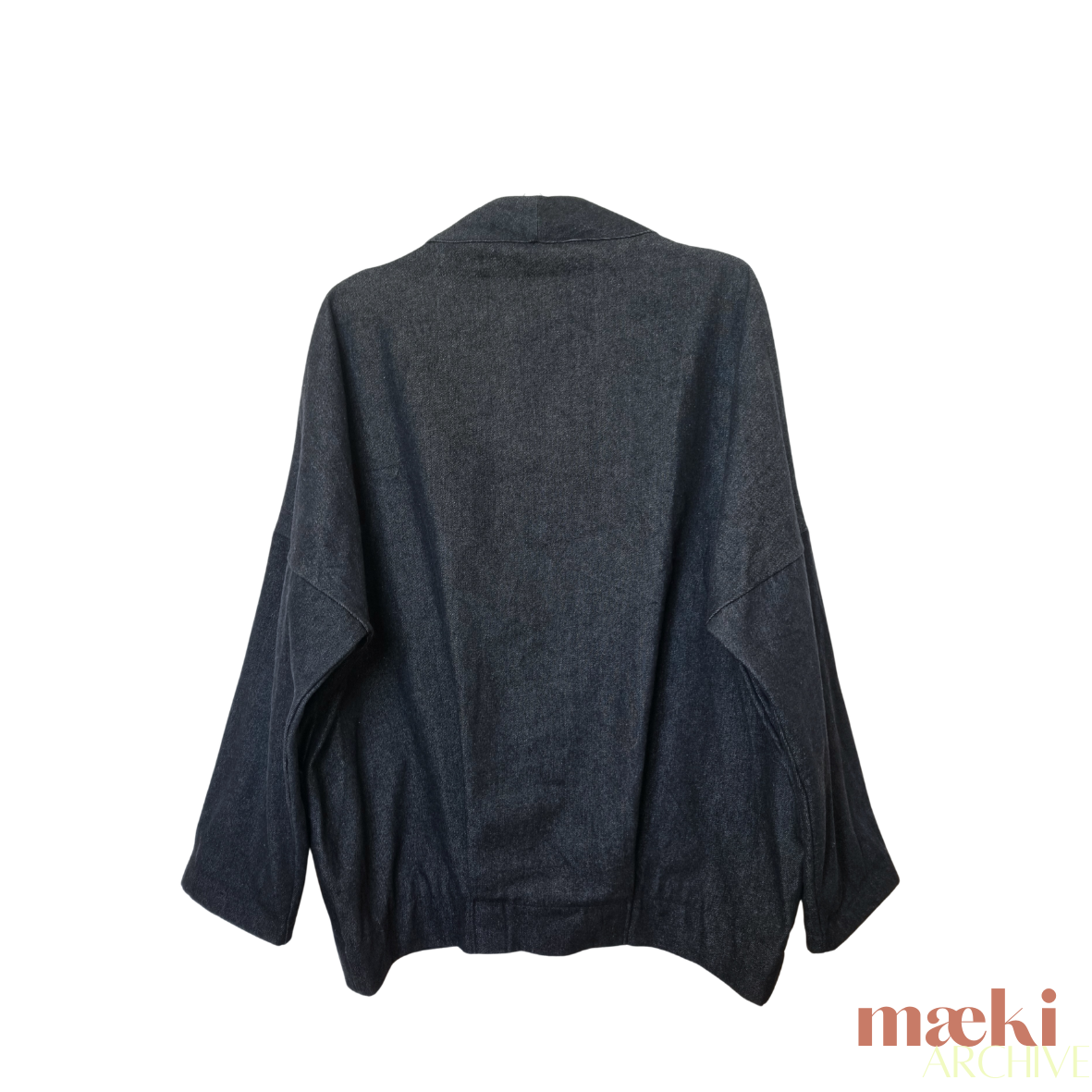 ampia jacket - black denim