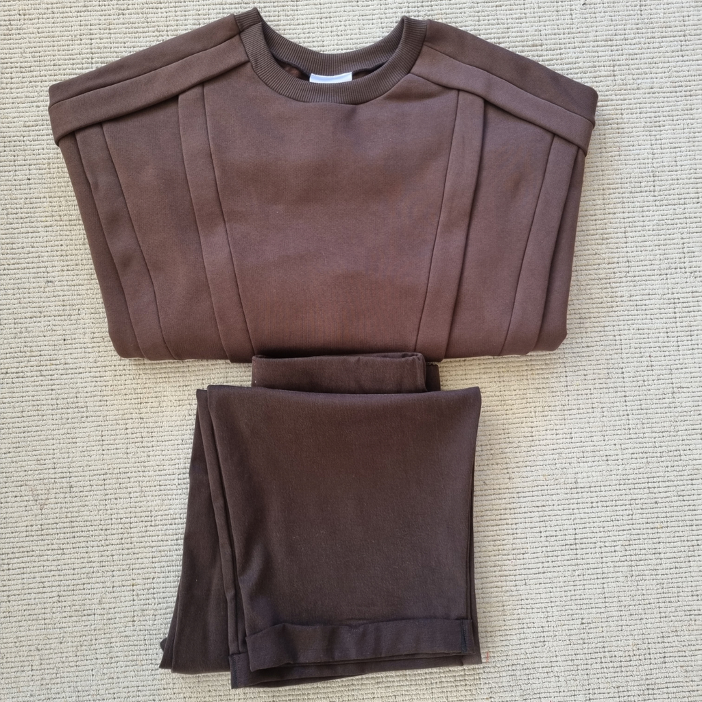 cioccolato sweatshirt - deep brown