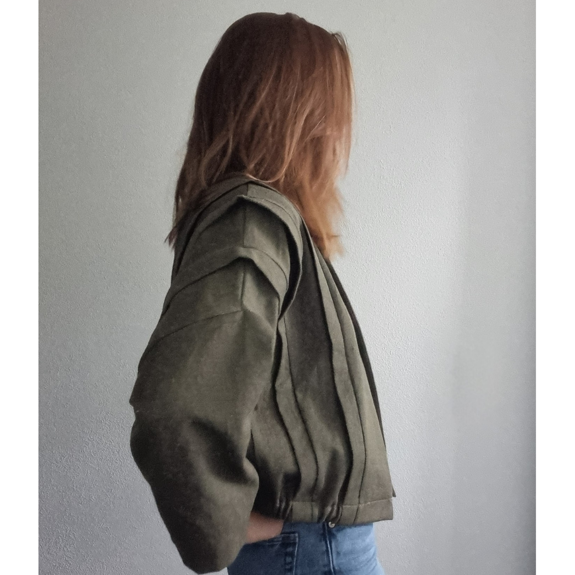 conchiglia jacket - washed military green