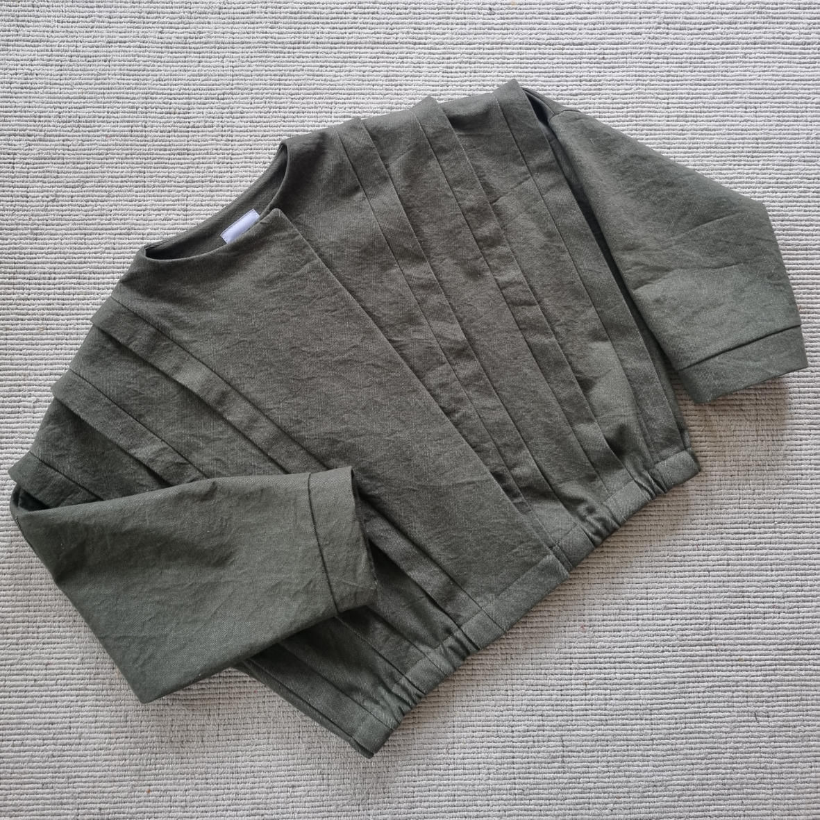 conchiglia jacket - washed military green