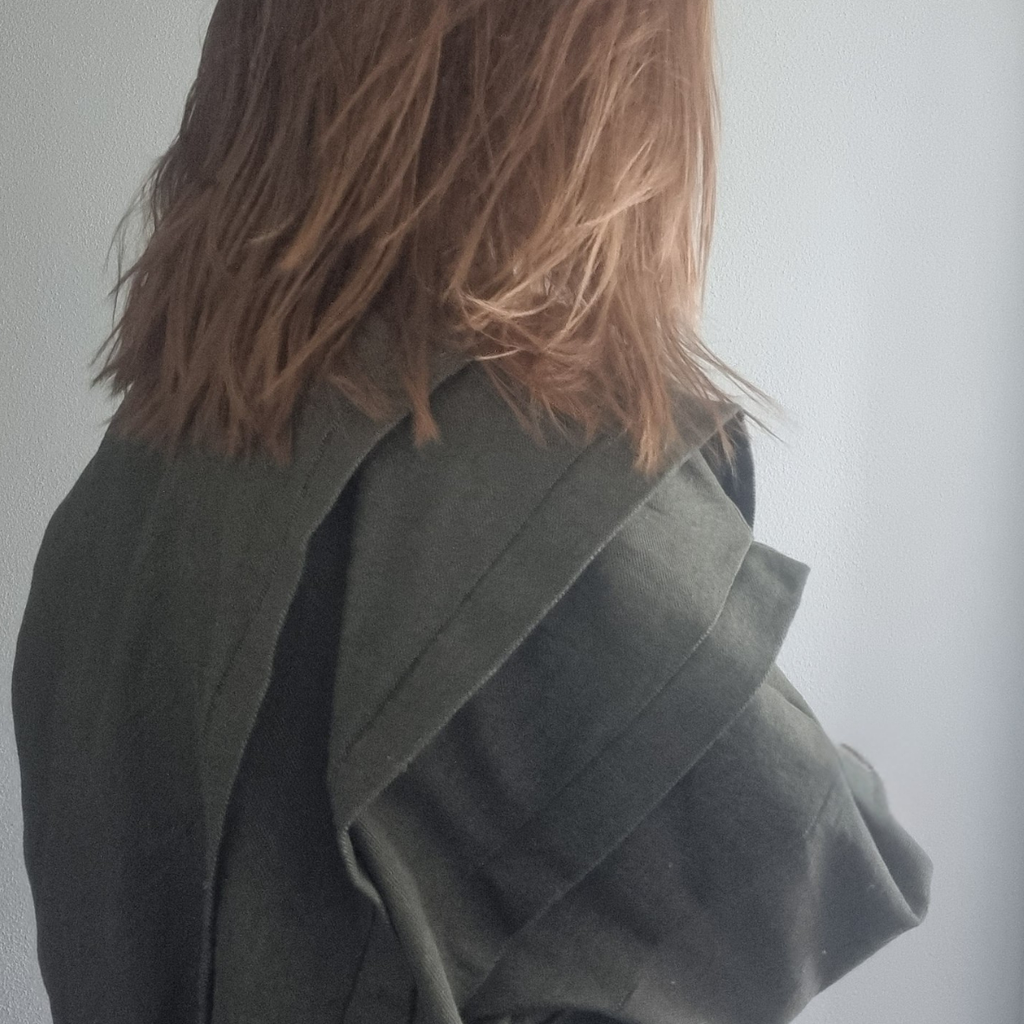 conchiglia jacket - washed military green