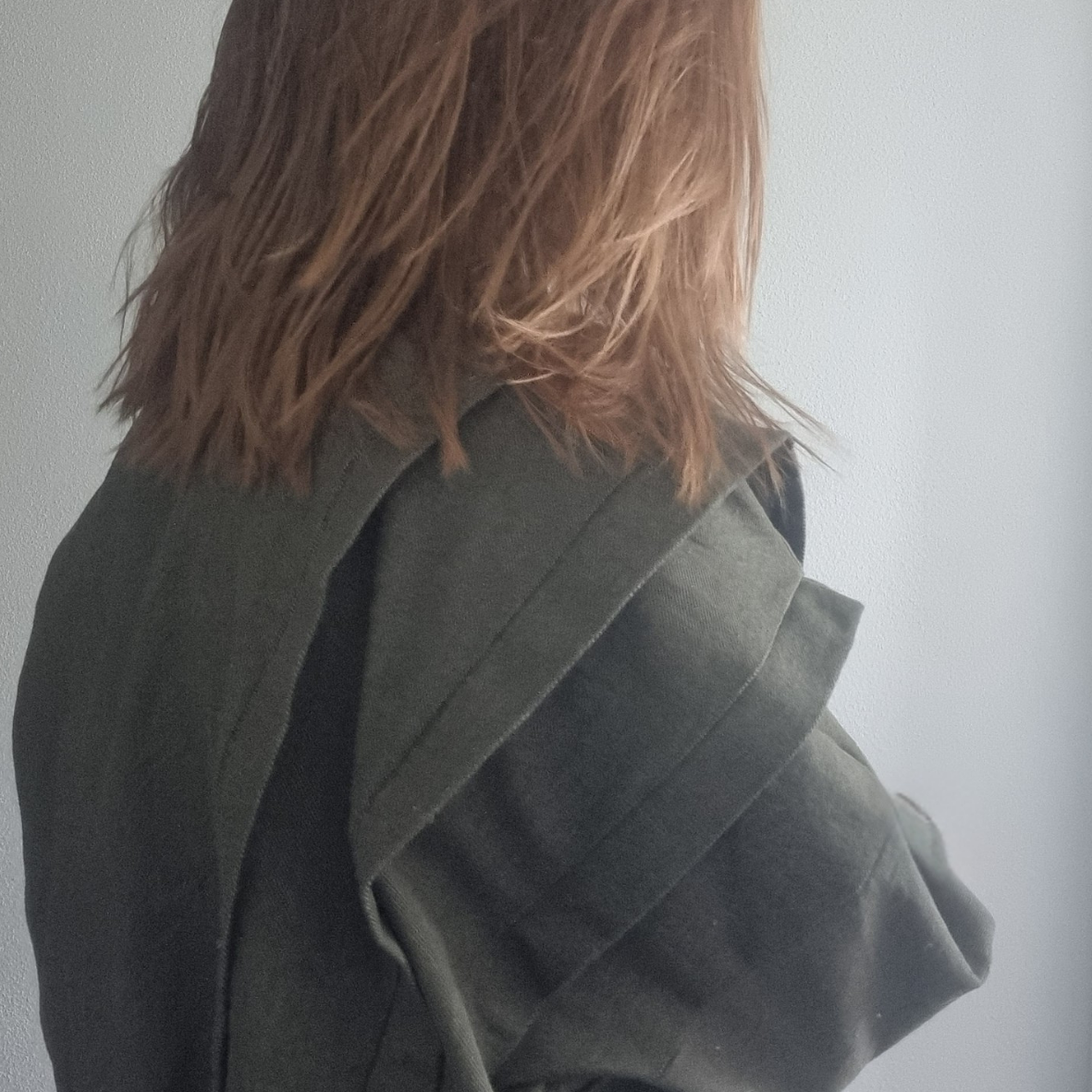 conchiglia jacket - washed military green