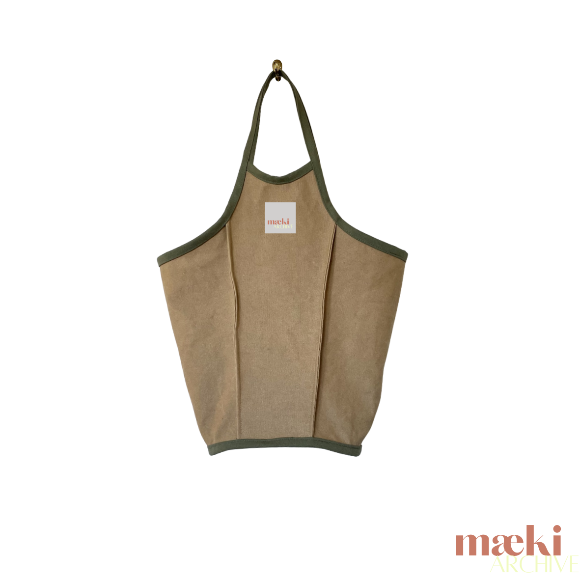 ravello bag - beige-green