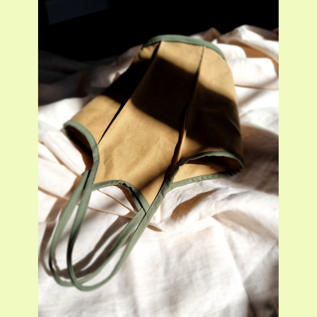 ravello bag - beige-green