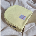 piccolo make up bag - pale yellow