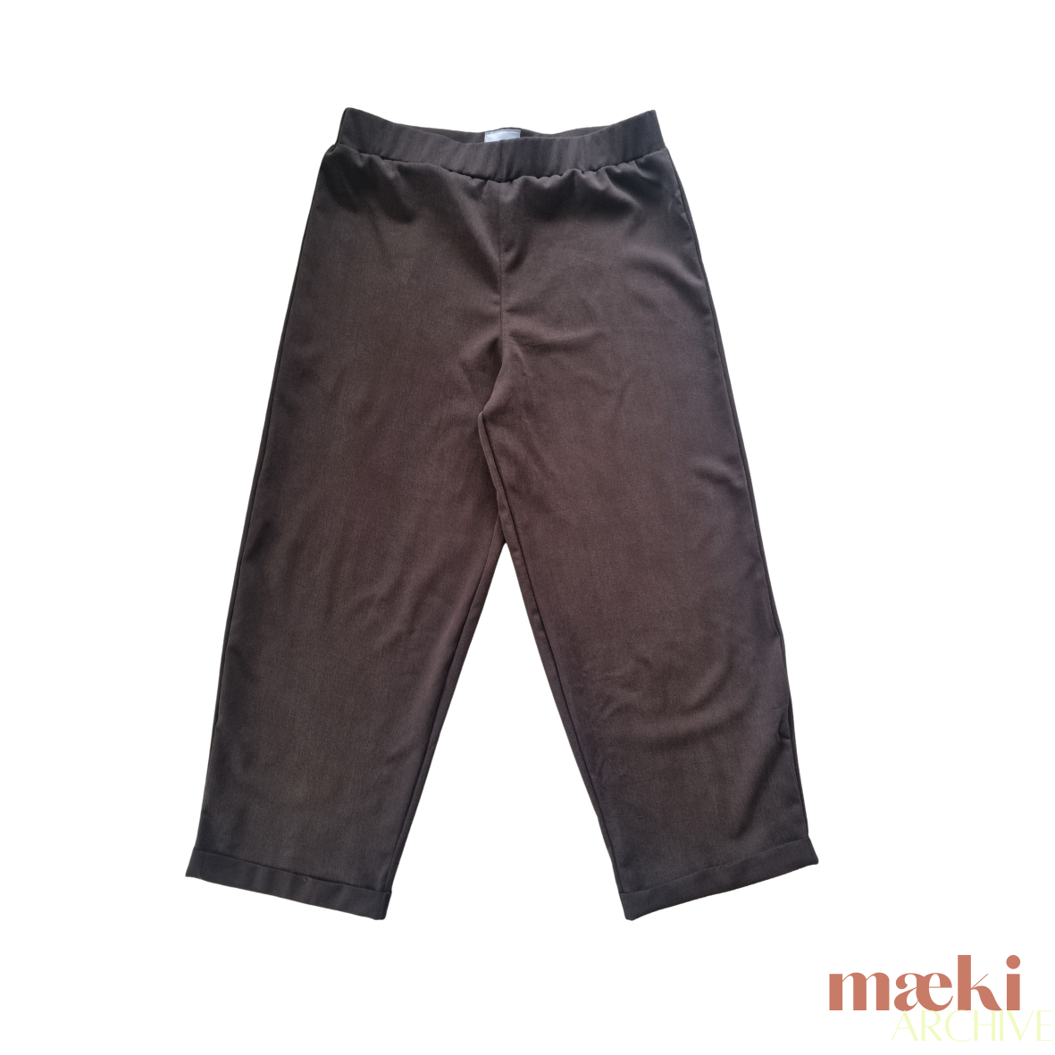 anchor pants - deep brown