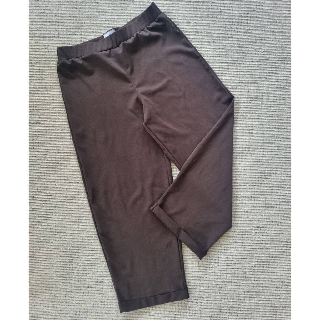anchor pants - deep brown