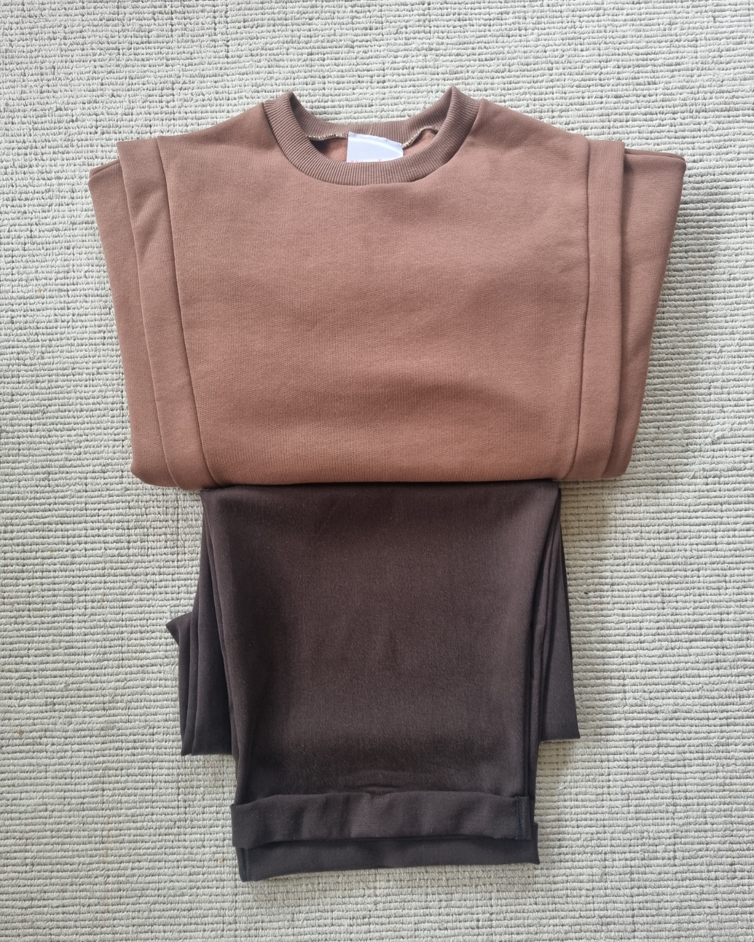 anchor pants - deep brown