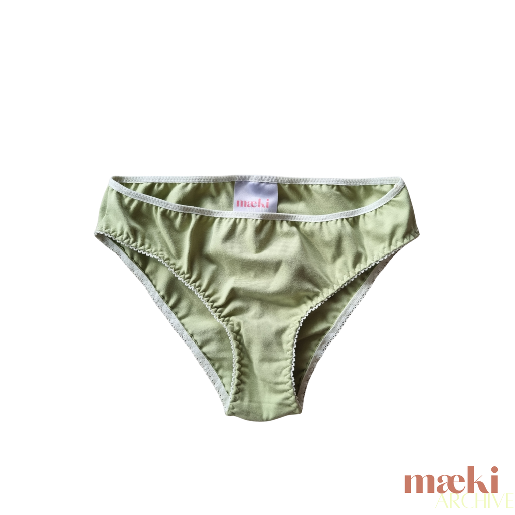 alba panties - fresh green