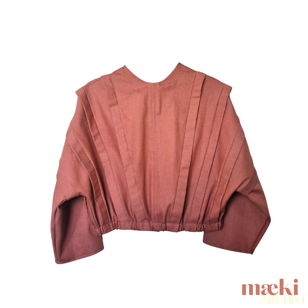 conchiglia jacket - terracotta