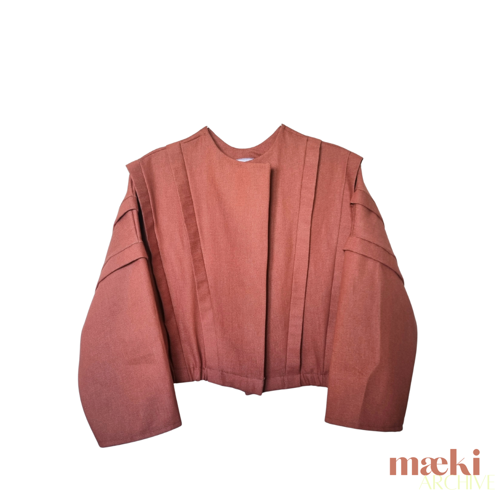 conchiglia jacket - terracotta