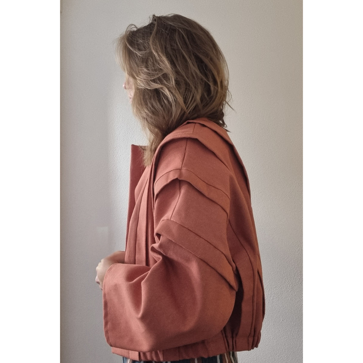 conchiglia jacket - terracotta