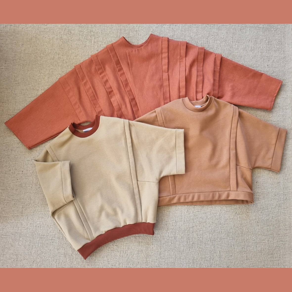 conchiglia jacket - terracotta