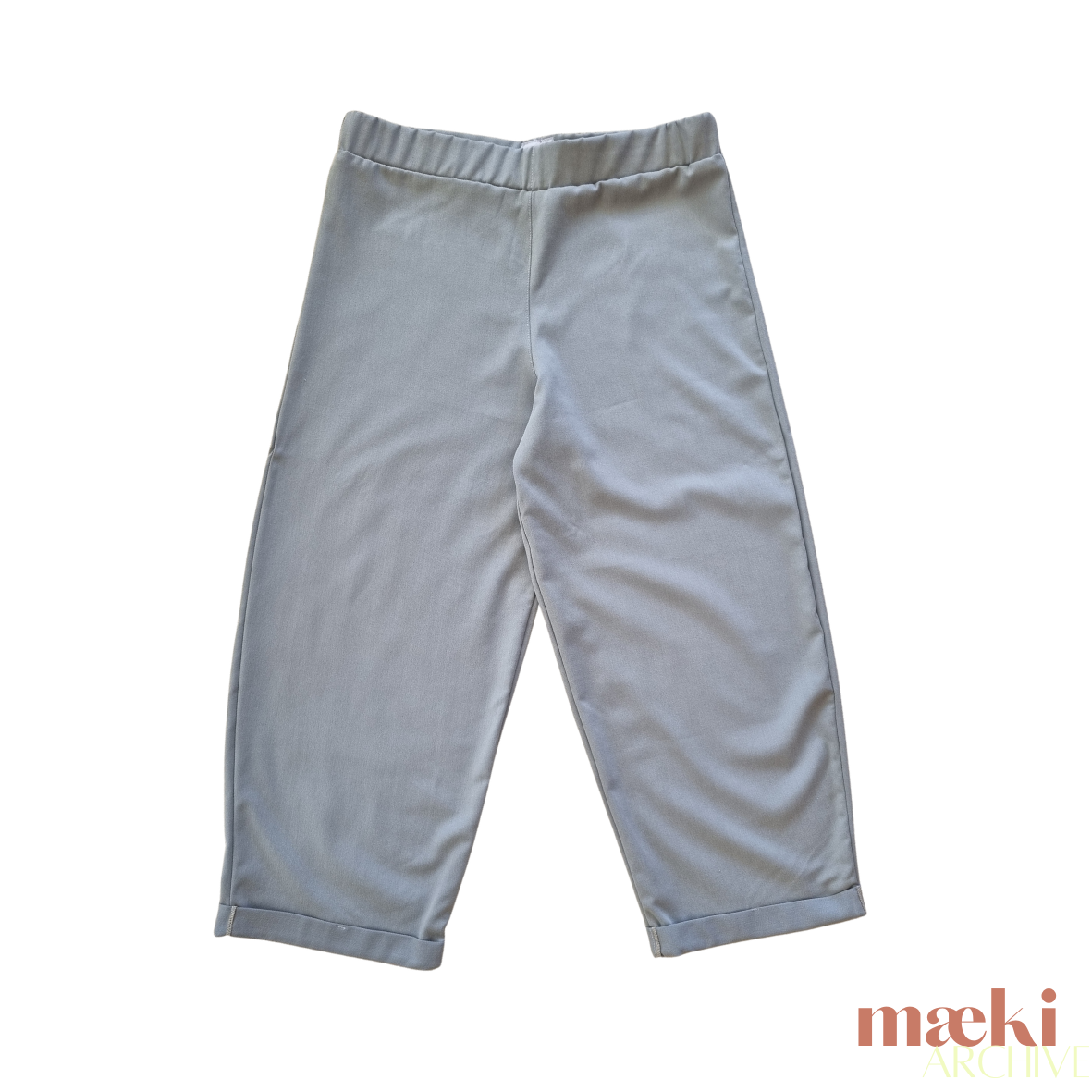 anchor pants - sky grey