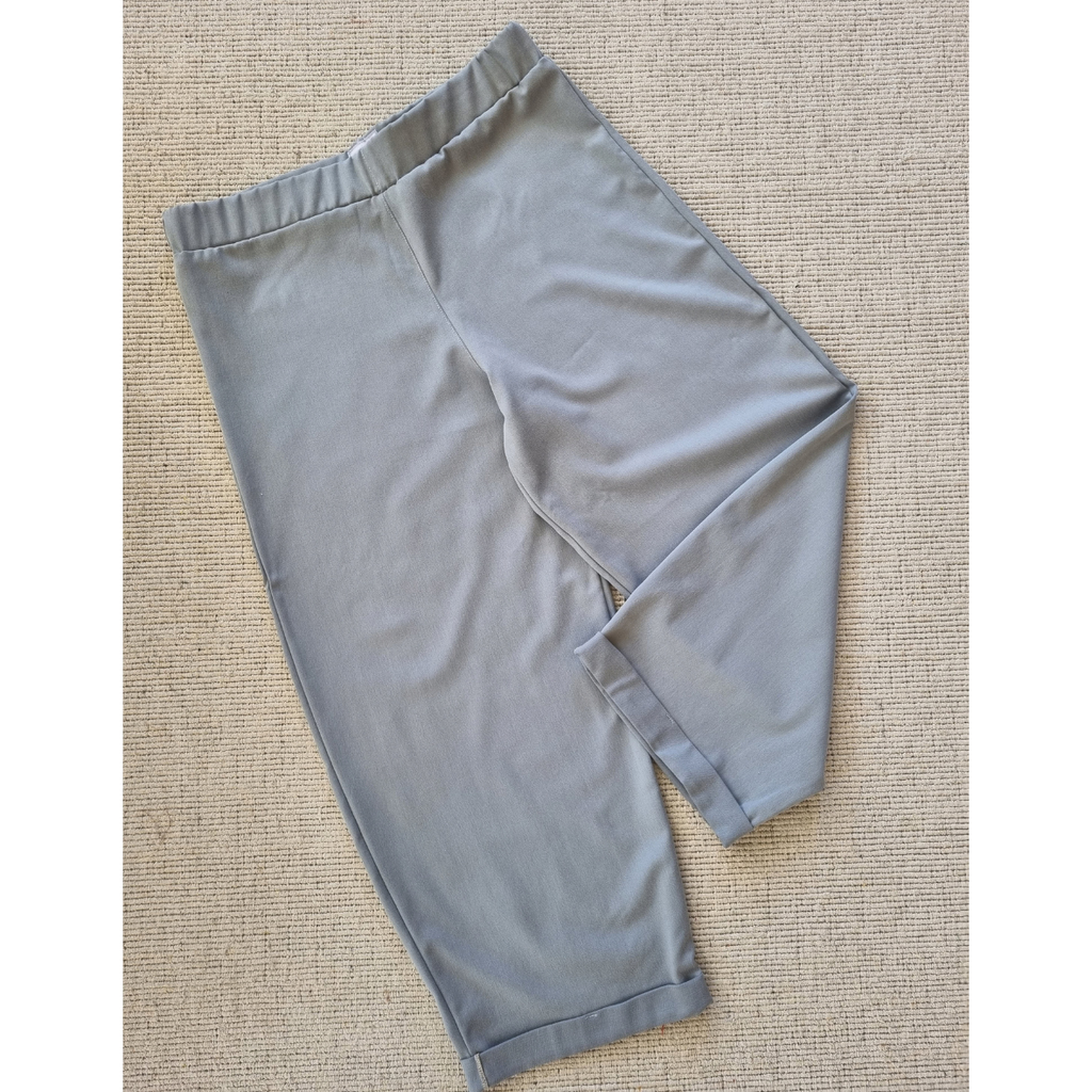 anchor pants - sky grey
