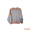 forma sweat - grey-dusky pink