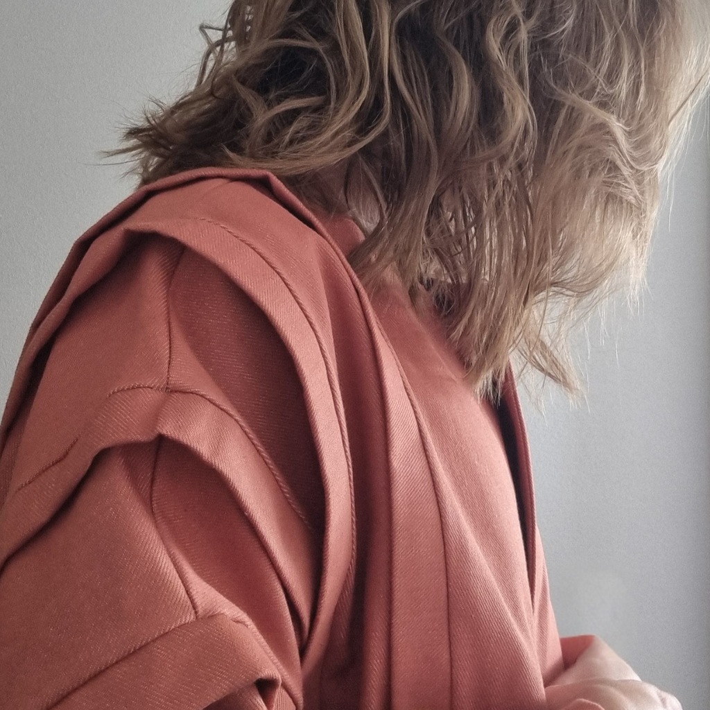 conchiglia jacket - terracotta